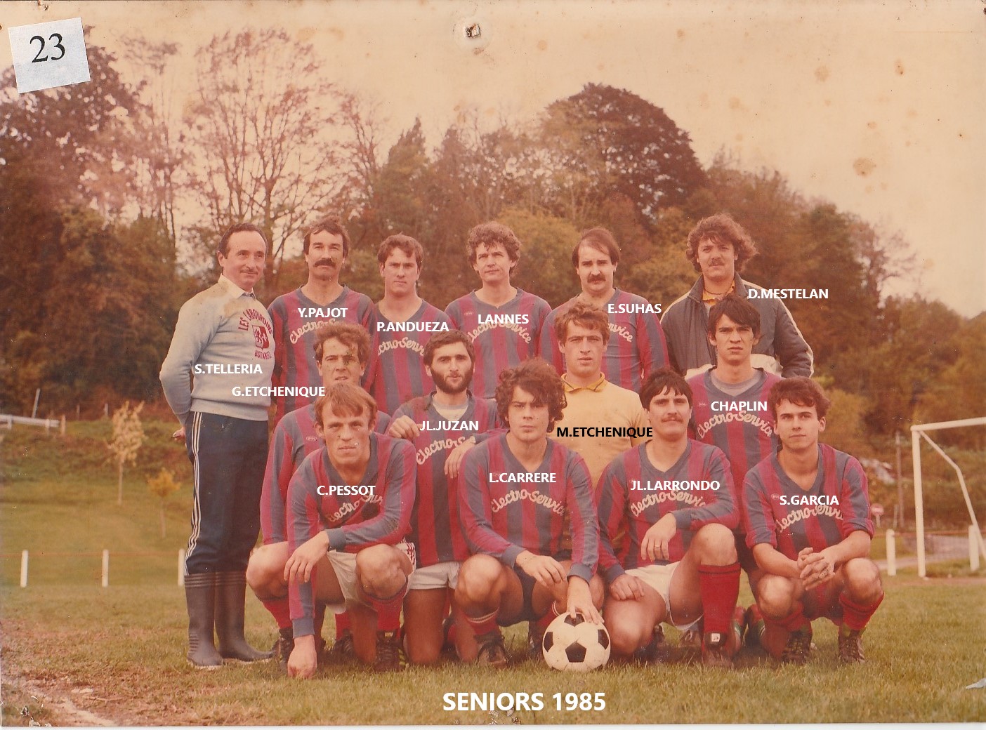 Les Labourdins — 1985 – 1986